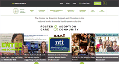 Desktop Screenshot of adoptionsupport.org